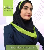 مقنعه حریر فسفوری کد 21 - Image 3