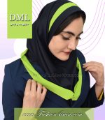 مقنعه حریر فسفوری کد 21