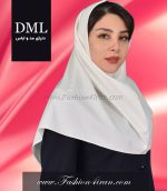 مقنعه شیری کد 10