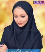 مقنعه سرمه ای کد 10