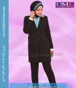 کت شلوار فاستونی ترک مشکی کد 104 - Image 3