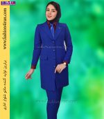 کت شلوار مازراتی آبی کد 112 - Image 5