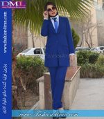 کت شلوار مازراتی آبی کد 116 - Image 4