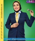 کت شلوار فیونا سرمه ای روشن کد 116