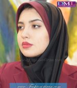 مقنعه اداری تل زرشکی کد 13