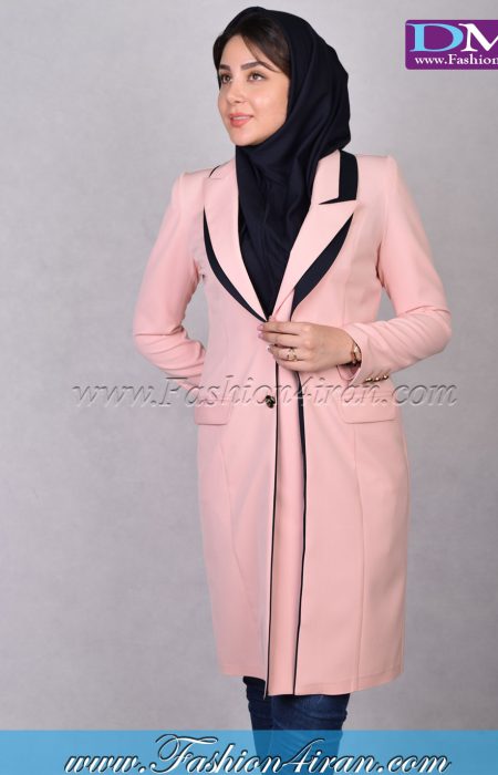 مانتو شلوار مازراتی گلبهی کد 142