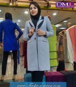 مانتو شلوار مازراتی طوسی کد 142