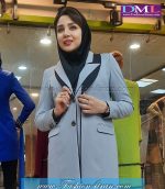 مانتو شلوار مازراتی طوسی کد 142 - Image 4