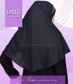 مقنعه کراواتی حریر بنفش کد41 - Image 5