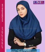 مقنعه آبی نقاب آبی کد 47 - Image 5