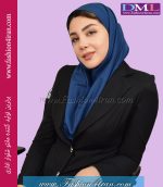 مقنعه آبی نقاب آبی کد 47