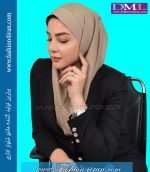 مقنعه کرم نقاب کرم کد 47