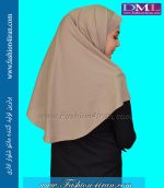 مقنعه کرم نقاب کرم کد 47 - Image 2