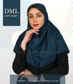 مقنعه لجنی تیره نقاب لجنی تیره کد 47 - Image 5