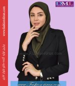 مقنعه سبز نقاب سبز کد 47 - Image 2