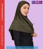 مقنعه سبز نقاب سبز کد 47 - Image 3