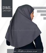 مقنعه طوسی نقاب طوسی کد 47 - Image 4