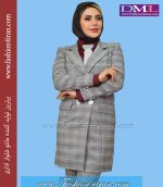 کت تک زنانه چهارخانه درشت کد 53 - Image 4