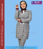 کت تک زنانه چهارخانه درشت کد 53 - Image 2