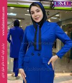 کت شلوار فاستونی ترک آبی کد 53