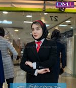 کت شلوار زنانه کرپ مشکی کد 53 - Image 3