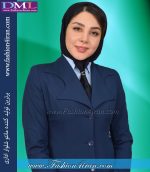 مانتو شلوار فیونا سرمه ای روشن کد 55