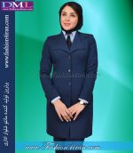 مانتو شلوار فیونا سرمه ای روشن کد 55 - Image 4