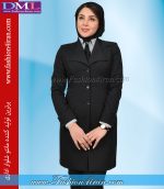 مانتو شلوار فیونا مشکی کد 55