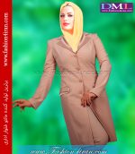 مانتو شلوار فاستونی کرم کد 96 - Image 2