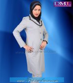 مانتو شلوار اداری طوسی فاستونی ترک کد61 - Image 2