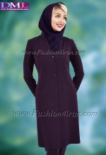 مانتو شلوار کد 74 سوپر فیونا بادمجانی