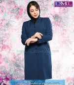 مانتو شلوار مازراتی کد 74 آبی - Image 2