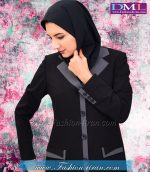 مانتو شلوار فیونا مشکی کد 85 - Image 7