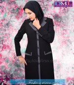 مانتو شلوار فیونا مشکی کد 85 - Image 6