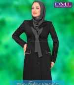 مانتو شلوار فیونا مشکی کد 96