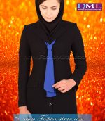 مانتو شلوار کد 96 کرپ مشکی