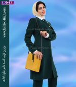 کت سارافون کرپ سبز کد 99