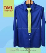 کراوات زنانه ساتن فسفوری کد1