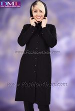 مانتو شلوار کد 74 سوپر فیونا مشکی