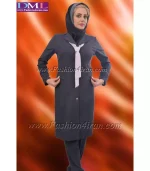 مانتو شلوار اداری فاستونی کد 56 - Image 3