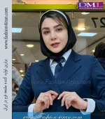 مقنعه با تل نقره ای کد 46