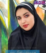 مقنعه با تل نقره ای کد 46 - Image 4