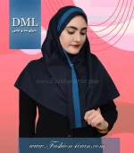 مقنعه کراواتی حریر کله غازی کد 41 - Image 2