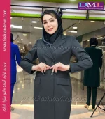 کت شلوار فاستونی نوک مدادی کد 53