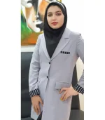 کت شلوار مازراتی طوسی کد 110