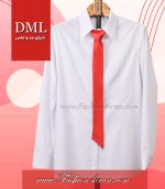 کراوات زنانه ساتن قرمز کد1